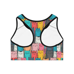 Kitties Galore Sports Bra