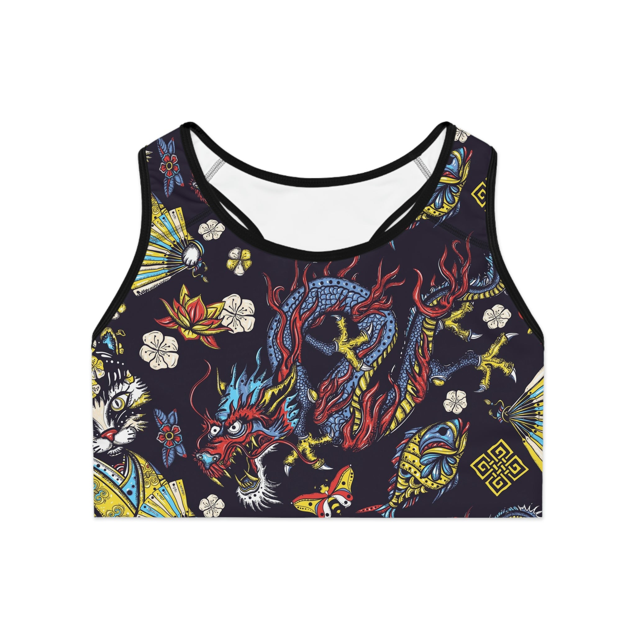 Flying Dragon Sports Bra