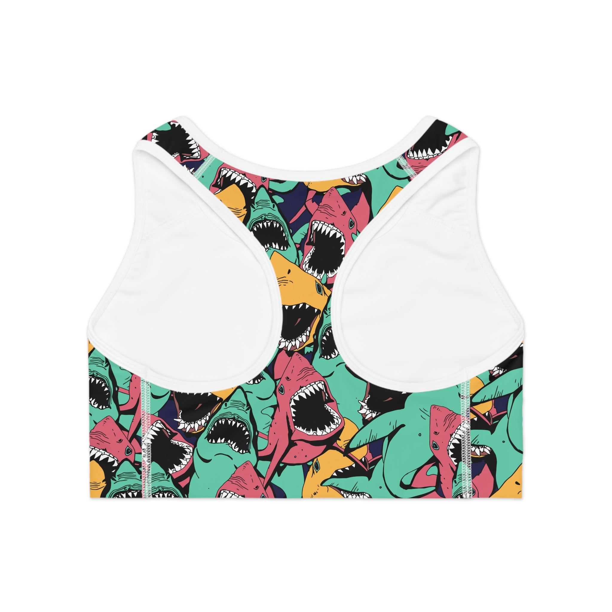 Shark Bite Sports Bra