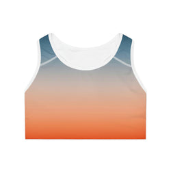 Two Tone Ombre Sports Bra