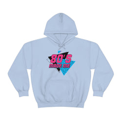 80s Retro Grey Hoodie