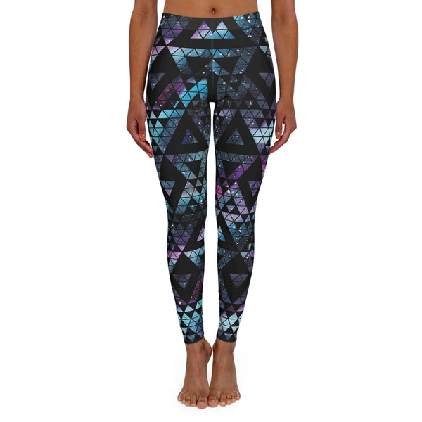 SHE REBEL - Galaxy Print Yoga Leggings