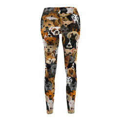 Doggy Print Casual Leggings