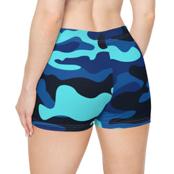Dark Blue Camo Shorts
