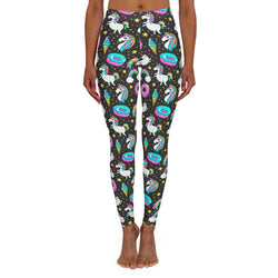 Caticorn Unicorn Donut Leggings