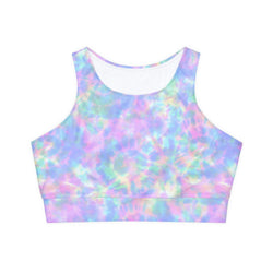 SHE REBEL - Glisten Tie Dye Sports Bra