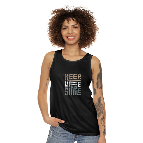 Keep Life Simple Unisex Tank