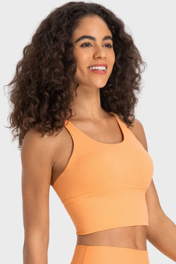 SHE REBEL - Crisscross Back Ladder Sports Bra | Available in 5 colors