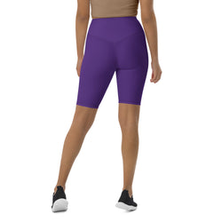 Violet Indigo Biker Shorts
