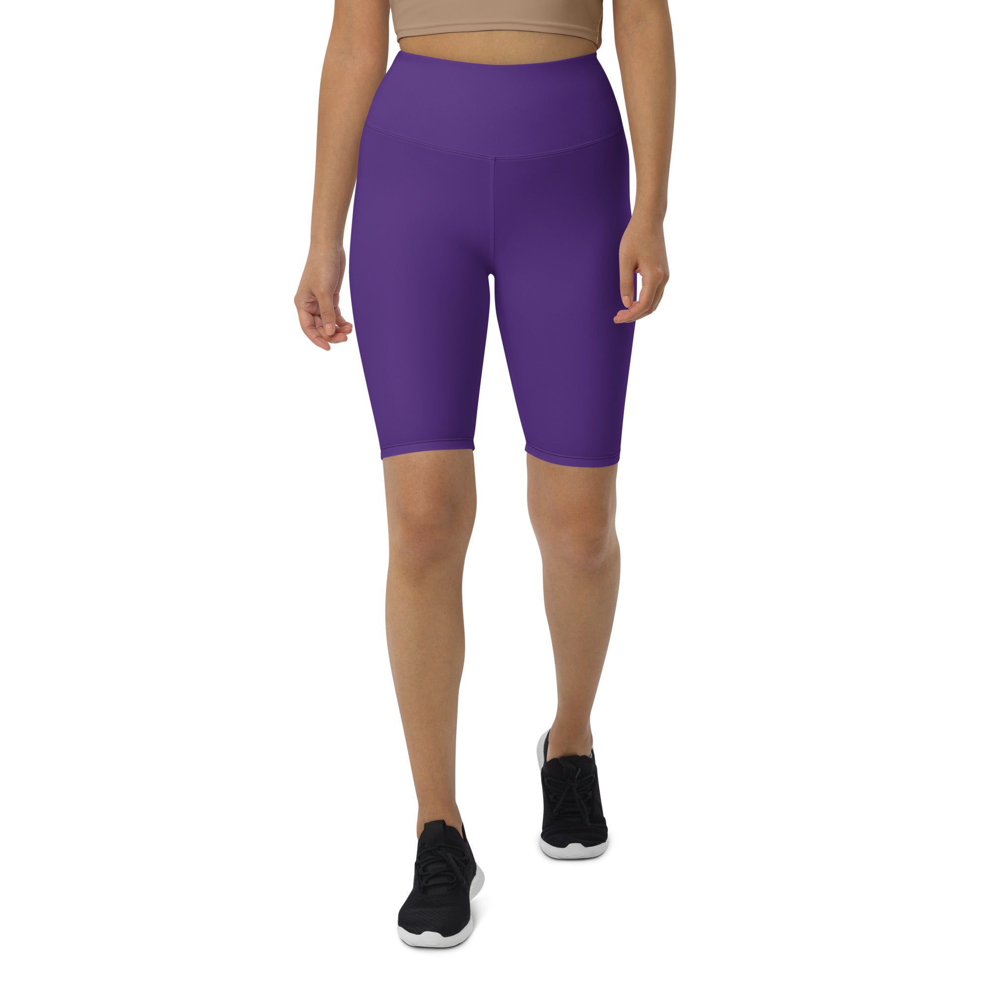 Violet Indigo Biker Shorts