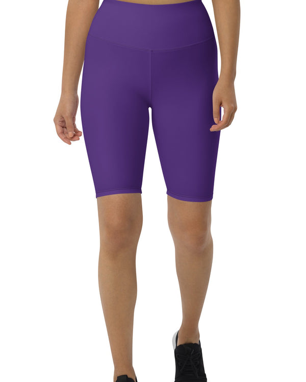Violet Indigo Biker Shorts