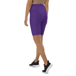 Violet Indigo Biker Shorts