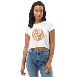 SHE REBEL - Good Vibes Crop Top