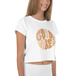 SHE REBEL - Good Vibes Crop Top