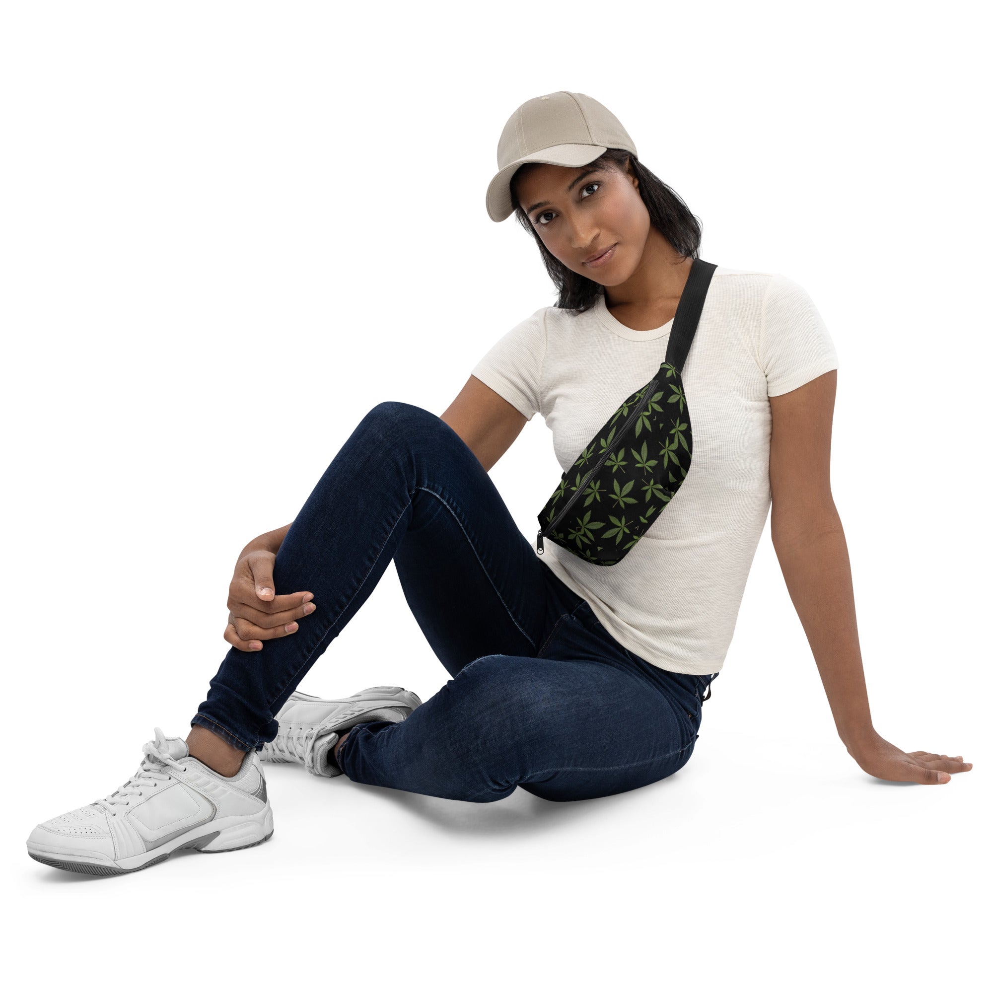 Marijuana Print Fanny Pack