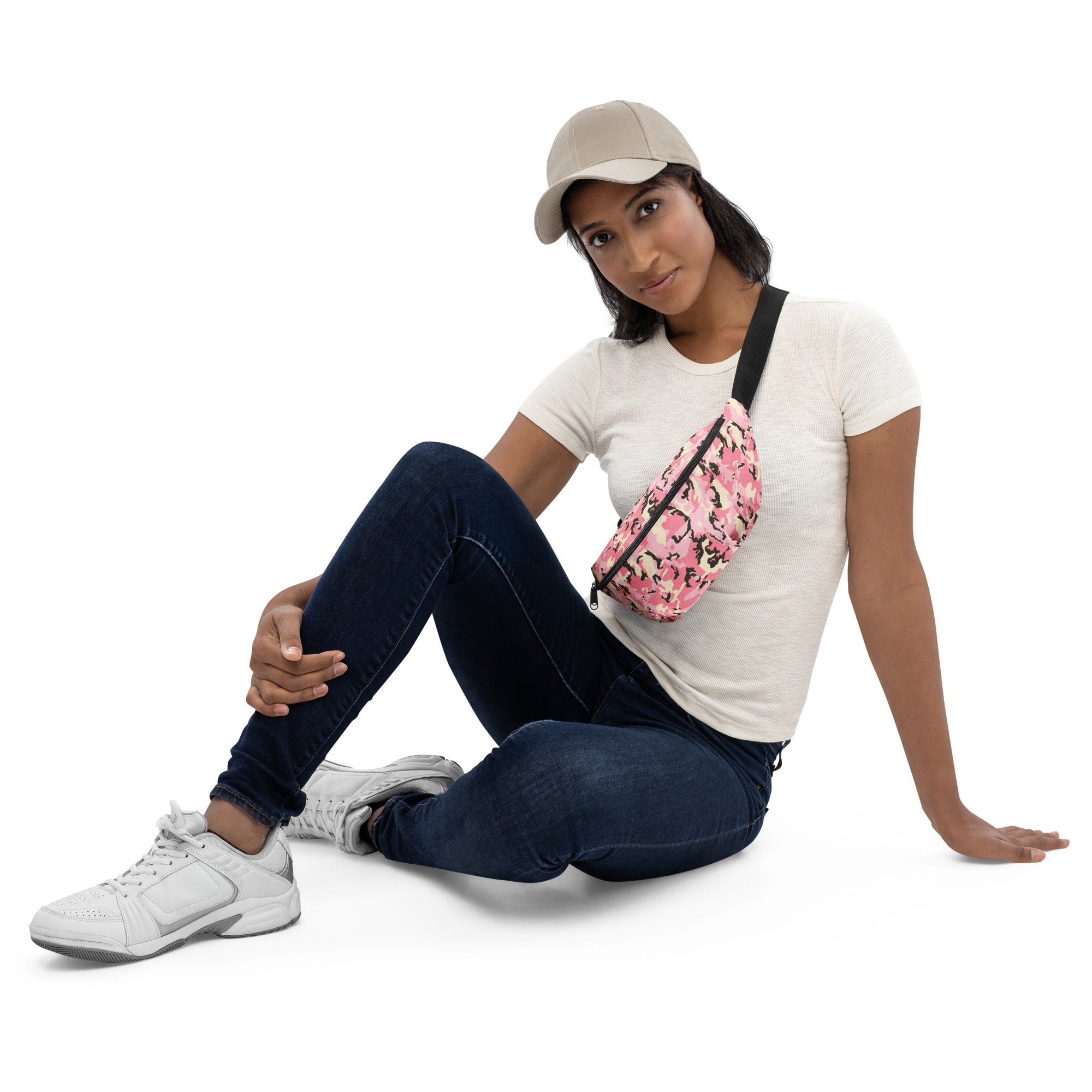 Pink Camo Fanny Pack