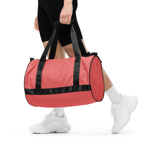 Gym Bag in Salmon Pink