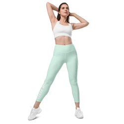 Peppermint Leggings with Pockets | All Sizes