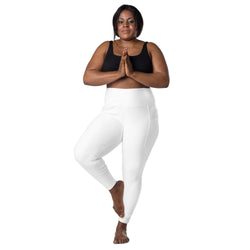 Snow White Leggings with Pockets | All Sizes