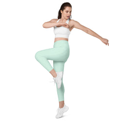 Peppermint Leggings with Pockets | All Sizes