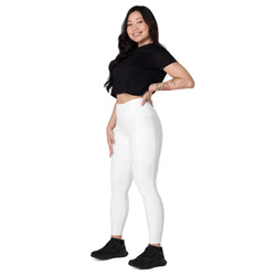 Snow White Leggings with Pockets | All Sizes