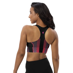Galactic Vibes Longline Sports Bra
