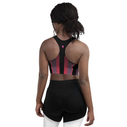 Galactic Vibes Longline Sports Bra