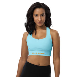 SHE REBEL - Blizzard Blue Sports Bra