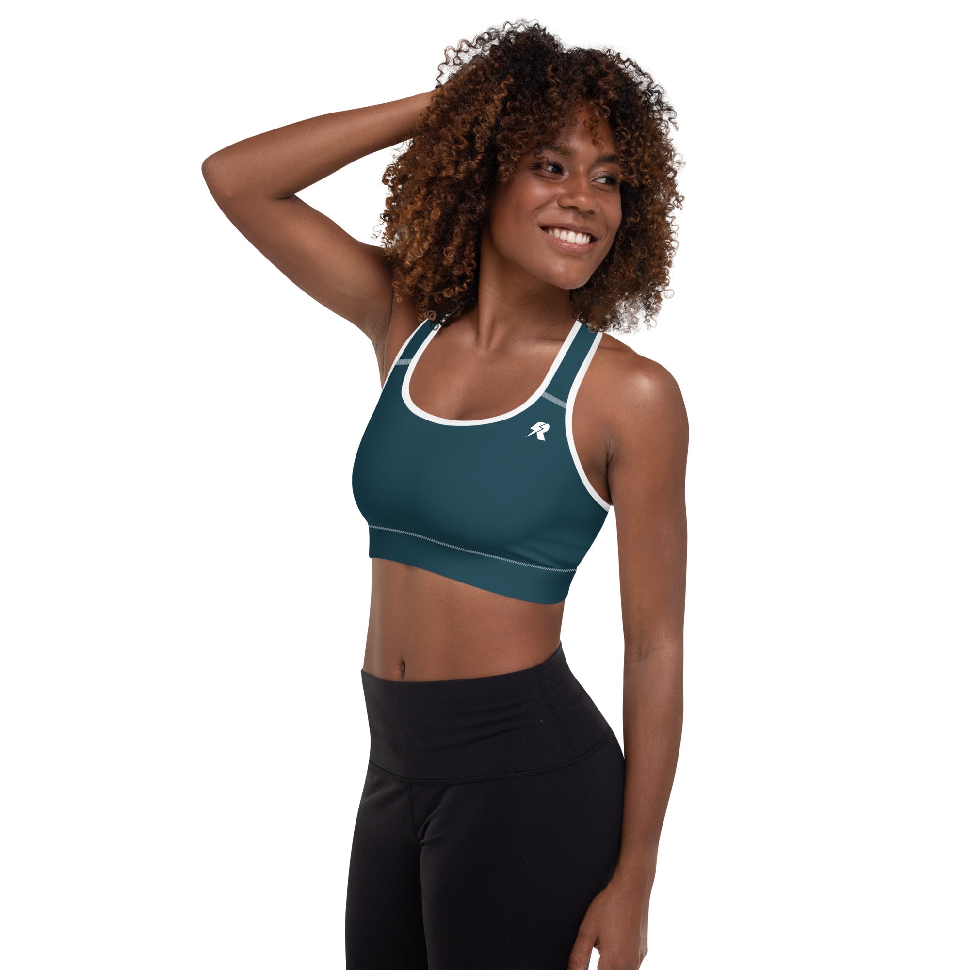 SHE REBEL - Indigo Blue Sports Bra