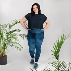 Midnight Blue Leggings | Plus Size