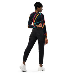 SHE REBEL - City Lights Recycled Crop Top UPF 50+
