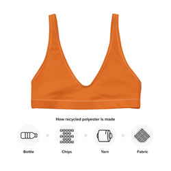 SHE REBEL - Mango Tango Sport Bikini Top