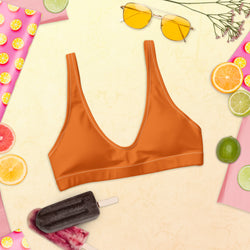 SHE REBEL - Mango Tango Sport Bikini Top