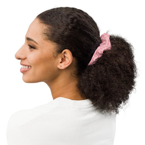 Pink Butterfly Scrunchie