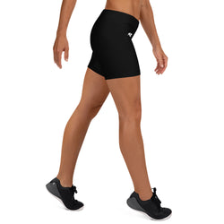 Basic Black Logo Shorts