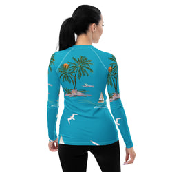 Summer Breeze Performance Rash Guard UPF 50 +