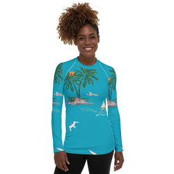 Summer Breeze Performance Rash Guard UPF 50 +