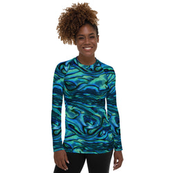 Sea Swirl Performance Rash Guard 