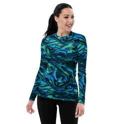Sea Swirl Performance Rash Guard 