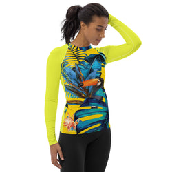 Toucan Jungle Performance Rash Guard UPF 50+