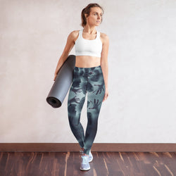 Zombie Apocalypse Yoga Leggings