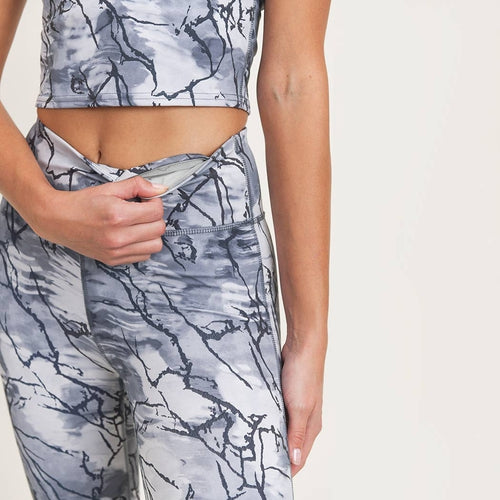 MONO B - Grey Light Reflective Leggings