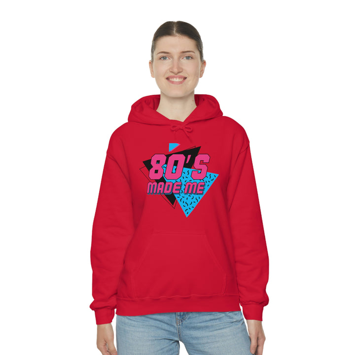 Retro Unisex Hoodie Red