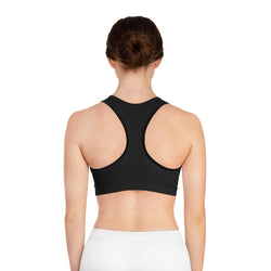 Guitars & Roses Sports Bra