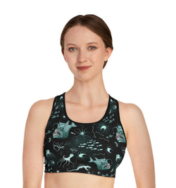 Hungry Piranhas Sports Bra