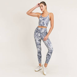 Grey Light Reflective Leggings