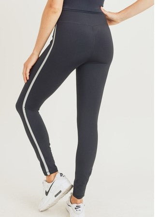 MONO B - Reflective Accent Leggings