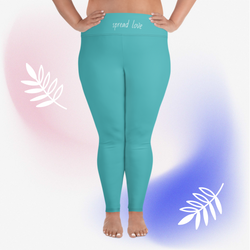 Viking Blue Love Leggings 