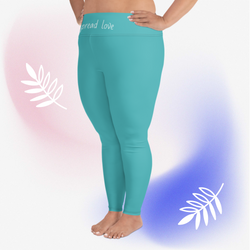 Viking Blue Love Leggings