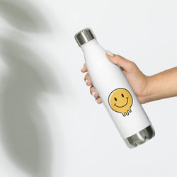 Smiley Face Stainless Steel Water Bottle